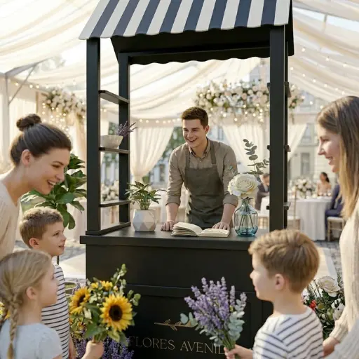 Stand de Flores para Eventos